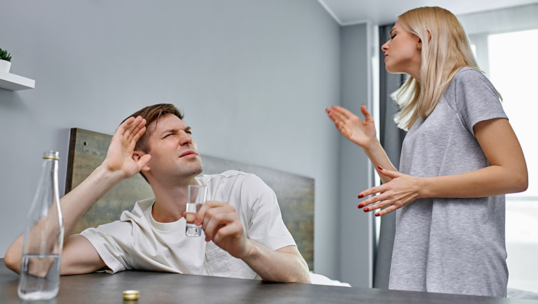 Addiction causing behavioural problems at home