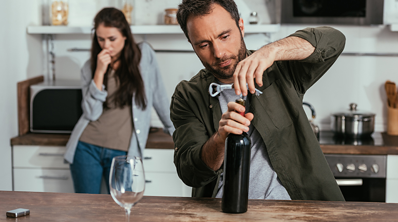 Does my partner have an alcohol addiction problem?