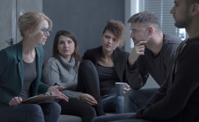 Therapy session at a reliable rehabilitation center for addiction