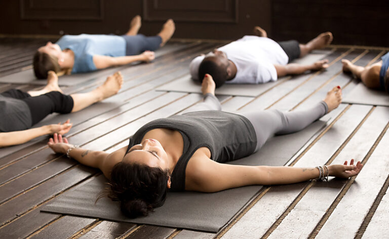 Group meditation therapy