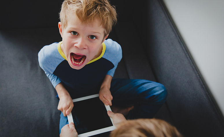 Small boy been aggressive due to his conduct disorder