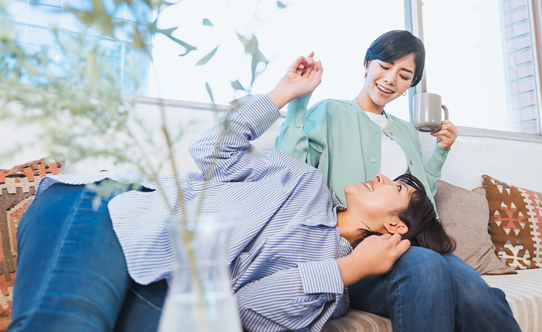 Gender dysphoric couple